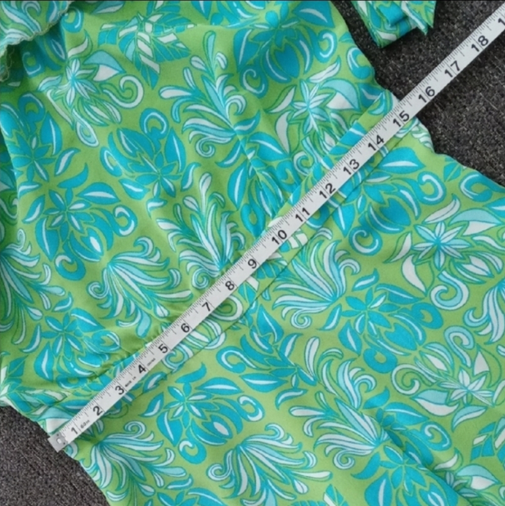 🦄RARE Lilly Pulitzer🦄 - Lyra One-Shoulder Silk Jumpsuit - Picture 12 of 16